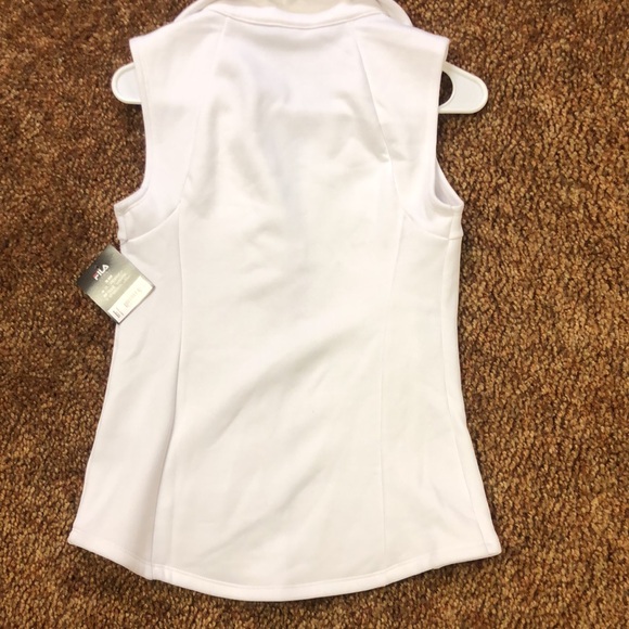 Fila White Sleeveless Vest - Picture 4 of 4